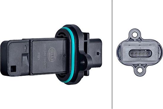 HELLA 8ET 358 095-971 - Датчик потока, массы воздуха abcparts.ee