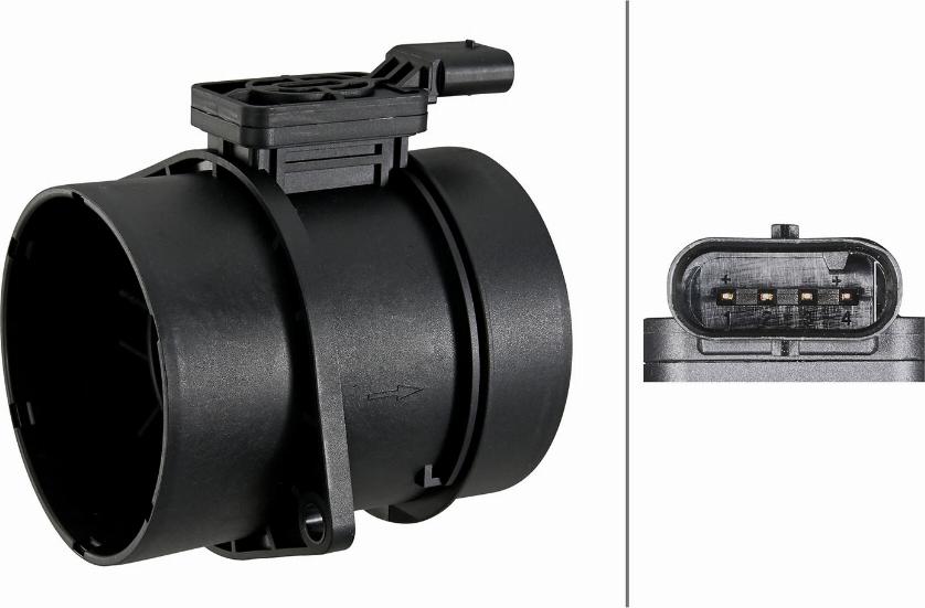 HELLA 8ET 358 095-271 - Датчик потока, массы воздуха abcparts.ee