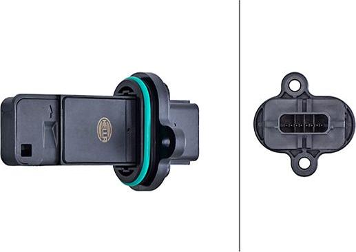 HELLA 8ET 358 166-531 - Датчик потока, массы воздуха abcparts.ee