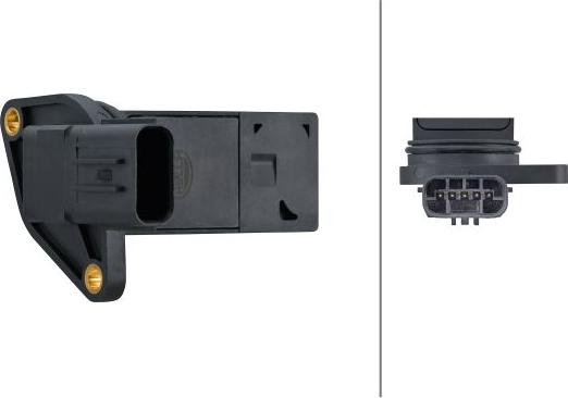 HELLA 8ET 358 166-641 - Датчик потока, массы воздуха abcparts.ee