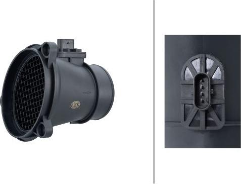 HELLA 8ET 358 166-631 - Датчик потока, массы воздуха abcparts.ee