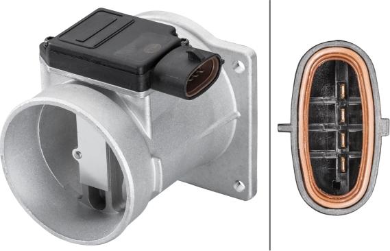 HELLA 8ET 358 166-231 - Датчик потока, массы воздуха abcparts.ee
