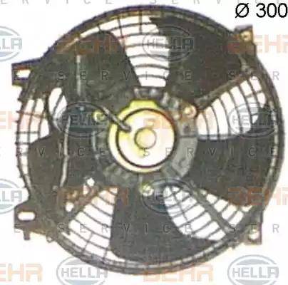 HELLA 8EW 351 150-094 - Вентилятор, охлаждение двигателя abcparts.ee