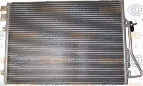 HELLA 8FC 351 343-431 - Конденсатор кондиционера abcparts.ee