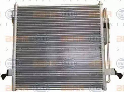 HELLA 8FC 351 343-581 - Конденсатор кондиционера abcparts.ee