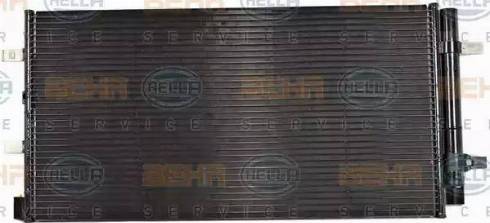 HELLA 8FC 351 319-481 - Конденсатор кондиционера abcparts.ee