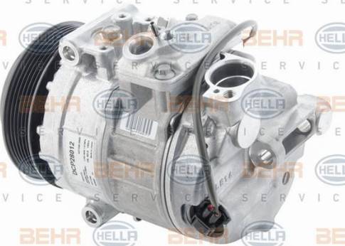 HELLA 8FK 351 006-381 - Компрессор кондиционера abcparts.ee