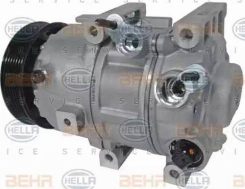HELLA 8FK 351 106-321 - Компрессор кондиционера abcparts.ee