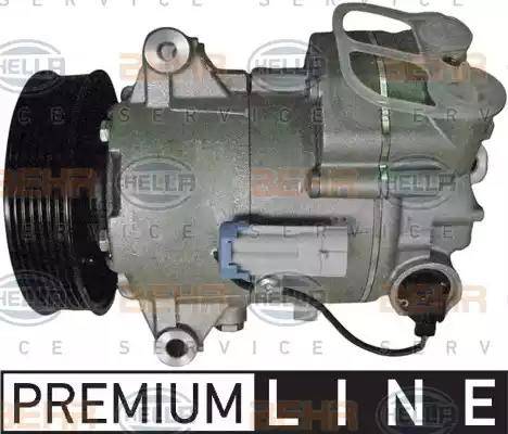 HELLA 8FK 351 340-241 - Компрессор кондиционера abcparts.ee