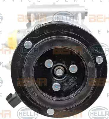 HELLA 8FK 351 339-411 - Компрессор кондиционера abcparts.ee