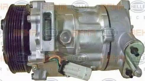 HELLA 8FK 351 334-311 - Компрессор кондиционера abcparts.ee