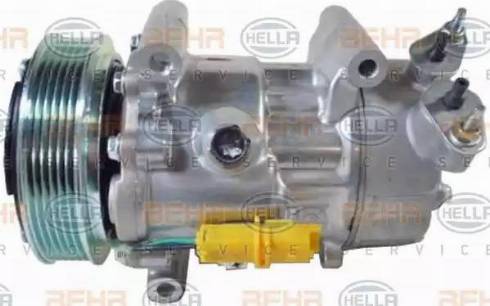 HELLA 8FK 351 322-791 - Компрессор кондиционера abcparts.ee