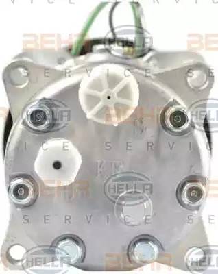 HELLA 8FT 351 197-711 - Осушитель, кондиционер abcparts.ee