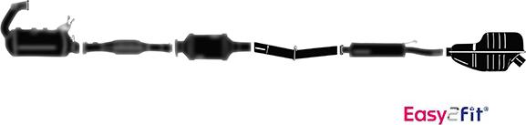 HELLA 8LP 366 909-981 - Система выпуска ОГ abcparts.ee