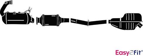 HELLA 8LP 366 904-881 - Система выпуска ОГ abcparts.ee