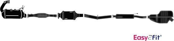 HELLA 8LP 366 900-181 - Система выпуска ОГ abcparts.ee