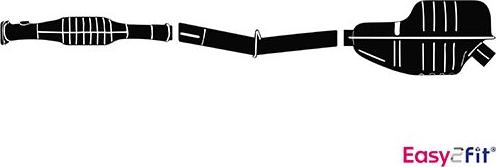 HELLA 8LP 366 901-241 - Система выпуска ОГ abcparts.ee