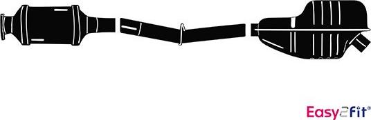 HELLA 8LP 366 908-951 - Система выпуска ОГ abcparts.ee