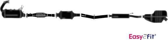 HELLA 8LP 366 908-501 - Система выпуска ОГ abcparts.ee