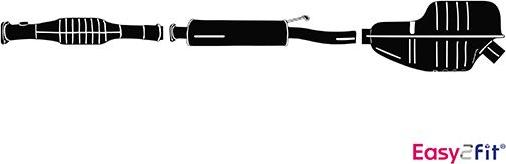 HELLA 8LP 366 920-191 - Система выпуска ОГ abcparts.ee