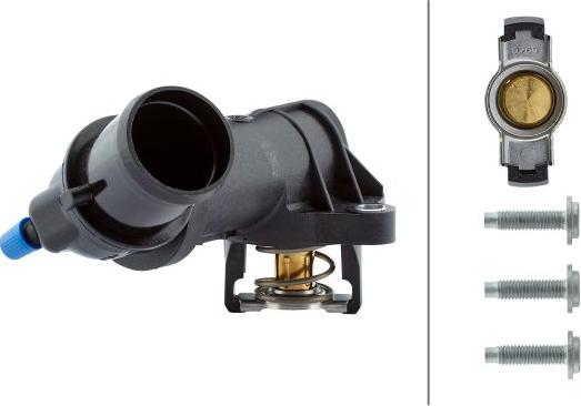 HELLA 8MT 354 777-421 - Термостат охлаждающей жидкости / корпус abcparts.ee