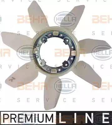 HELLA 8MV 376 791-441 - Крыльчатка вентилятора, охлаждение двигателя abcparts.ee