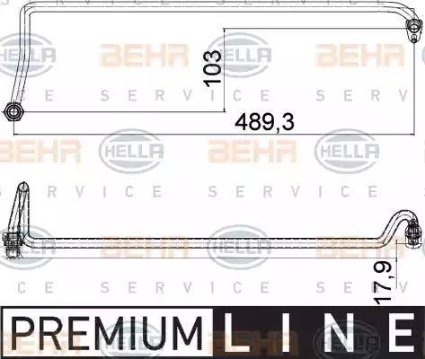 HELLA 8MY 376 755-571 - Масляный шланг abcparts.ee