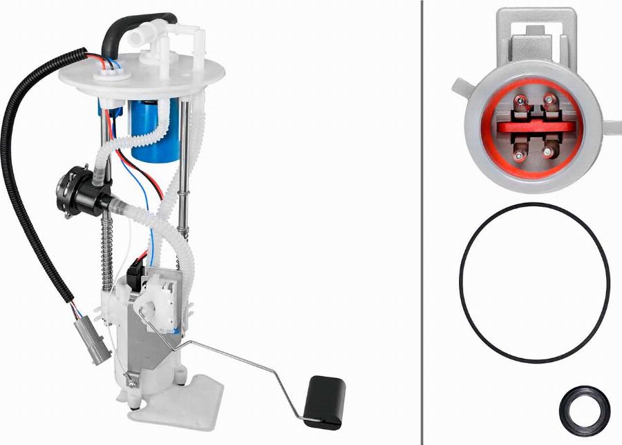 HELLA 8TF 358 308-871 - Модуль топливного насоса abcparts.ee