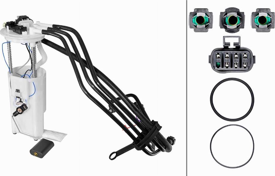 HELLA 8TF 358 318-361 - Модуль топливного насоса abcparts.ee