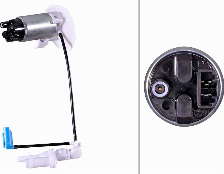 HELLA 8TF 358 318-201 - Топливный насос abcparts.ee