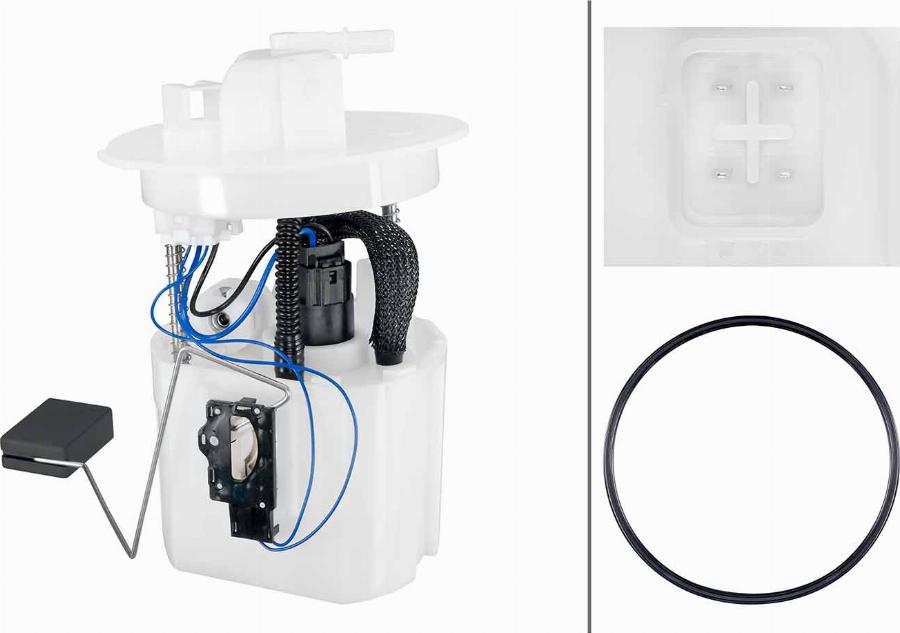 HELLA 8TF 358 318-761 - Модуль топливного насоса abcparts.ee