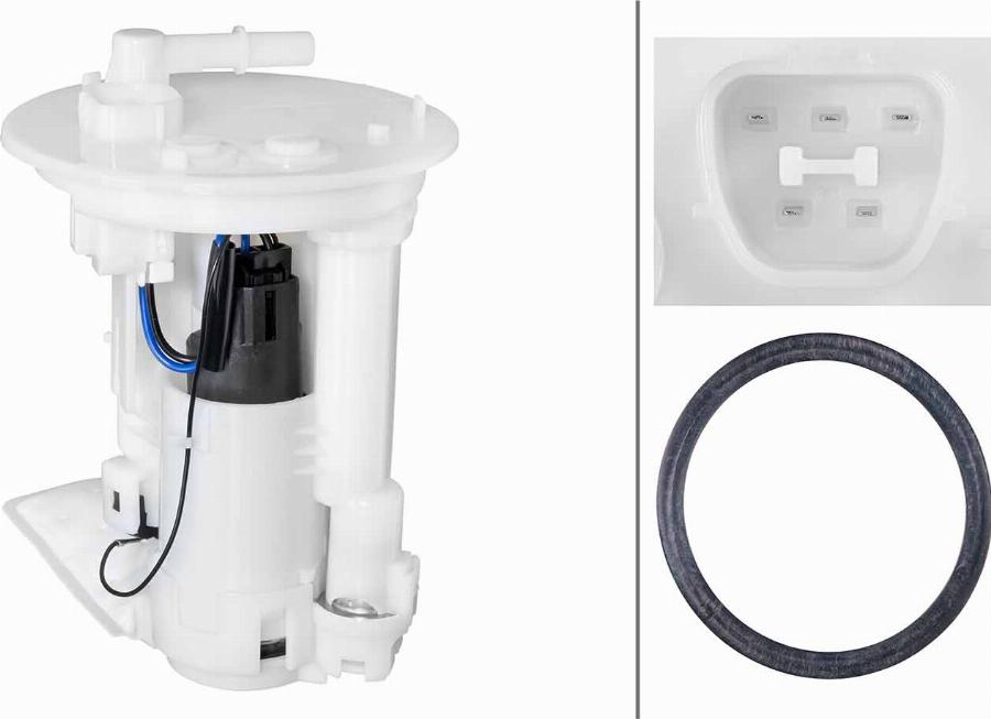 HELLA 8TF 358 312-131 - Модуль топливного насоса abcparts.ee