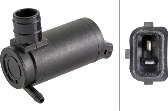 HELLA 8TW 006 848-001 - Водяной насос, система очистки окон abcparts.ee