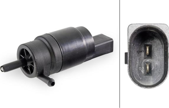 HELLA 8TW 006 848-021 - Водяной насос, система очистки окон abcparts.ee