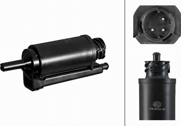 HELLA 8TW 006 848-801 - Водяной насос, система очистки окон abcparts.ee