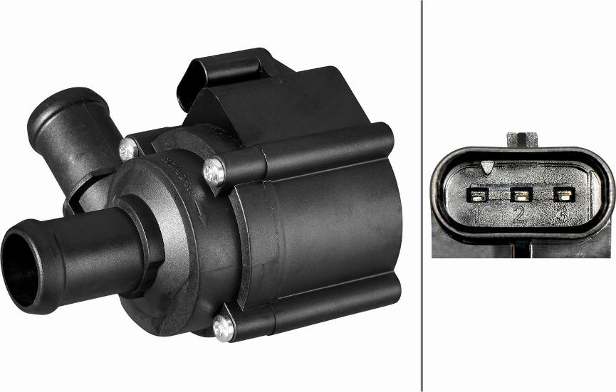 HELLA 8TW 358 304-691 - Дополнительный водяной насос abcparts.ee