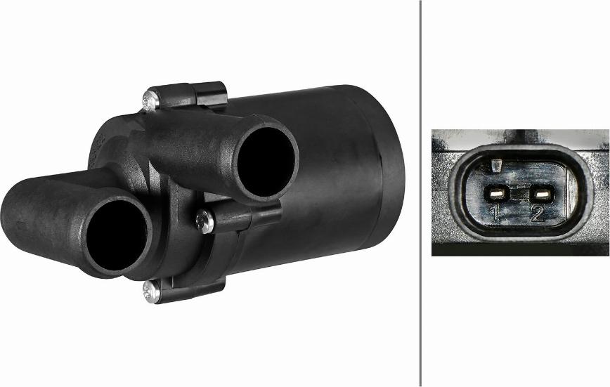 HELLA 8TW 358 304-641 - Дополнительный водяной насос abcparts.ee