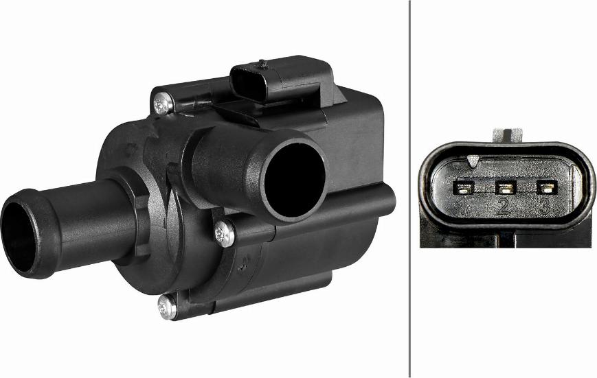 HELLA 8TW 358 304-711 - Дополнительный водяной насос abcparts.ee