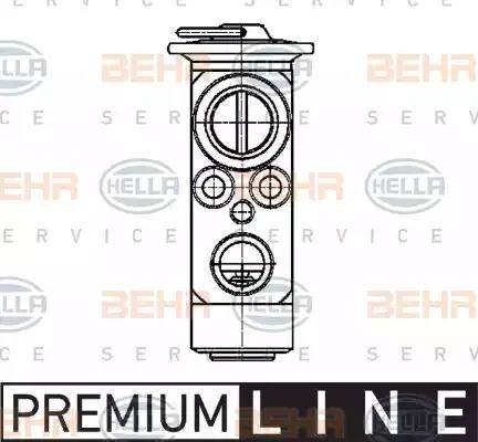 HELLA 8UW 351 239-401 - Расширительный клапан, кондиционер abcparts.ee