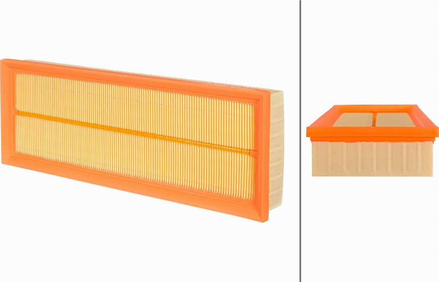 HELLA 8ZA 358 320-311 - Воздушный фильтр двигателя abcparts.ee