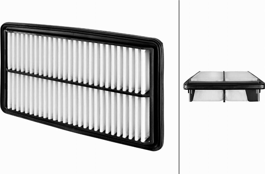 HELLA 8ZA 358 320-751 - Воздушный фильтр двигателя abcparts.ee