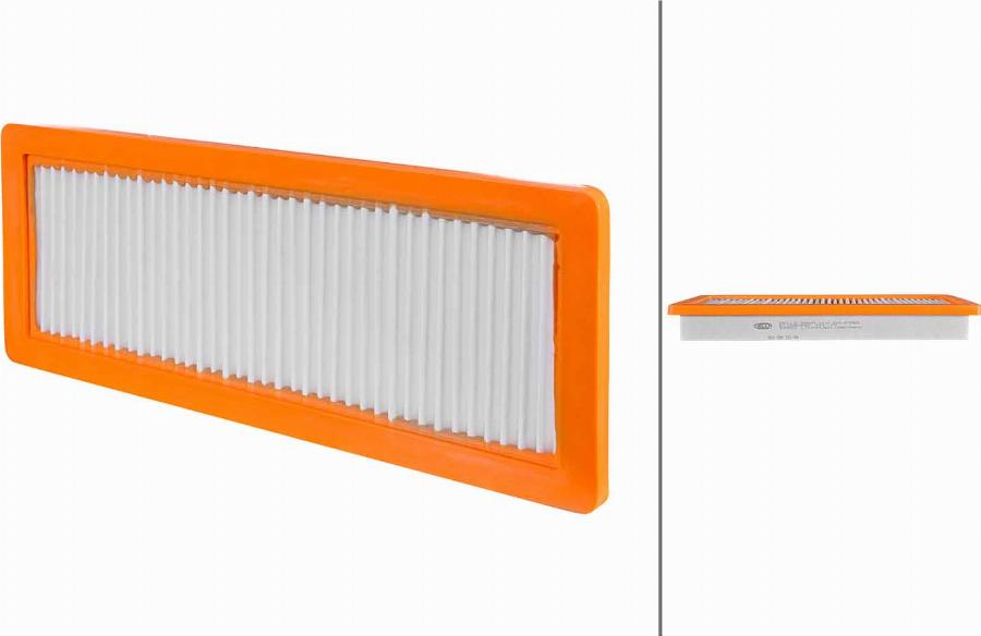 HELLA 8ZA 358 321-941 - Воздушный фильтр двигателя abcparts.ee