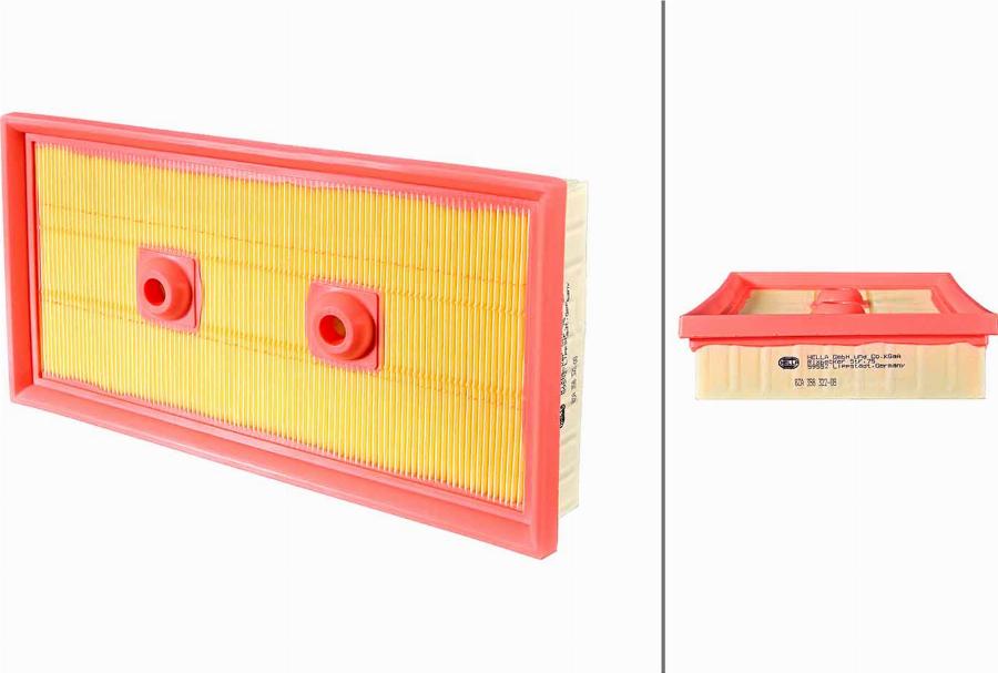 HELLA 8ZA 358 322-081 - Воздушный фильтр двигателя abcparts.ee