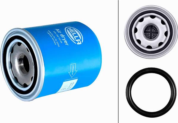 HELLA 8ZD 358 334-061 - Патрон осушителя воздуха, пневматическая система abcparts.ee