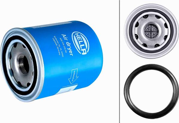 HELLA 8ZD 358 334-001 - Патрон осушителя воздуха, пневматическая система abcparts.ee