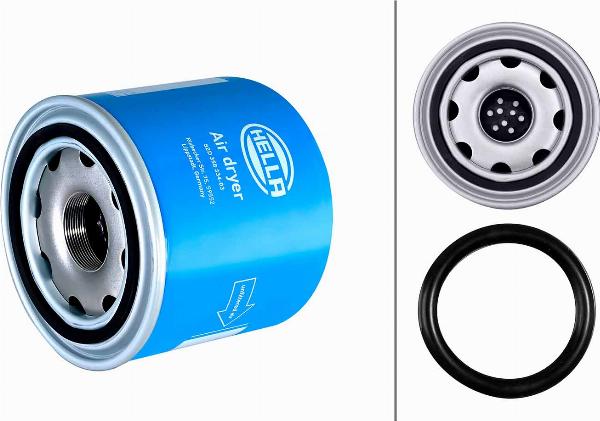 HELLA 8ZD 358 334-031 - Патрон осушителя воздуха, пневматическая система abcparts.ee