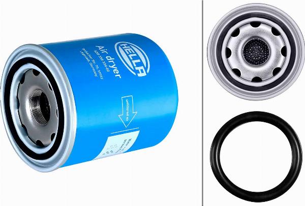 HELLA 8ZD 358 334-021 - Патрон осушителя воздуха, пневматическая система abcparts.ee