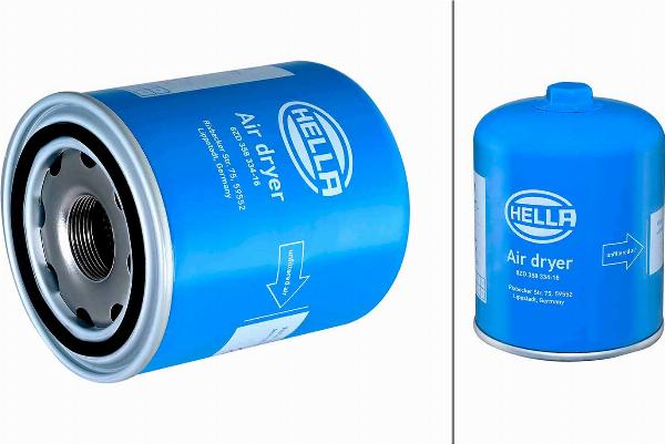 HELLA 8ZD 358 334-161 - Патрон осушителя воздуха, пневматическая система abcparts.ee