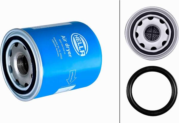 HELLA 8ZD 358 334-131 - Патрон осушителя воздуха, пневматическая система abcparts.ee