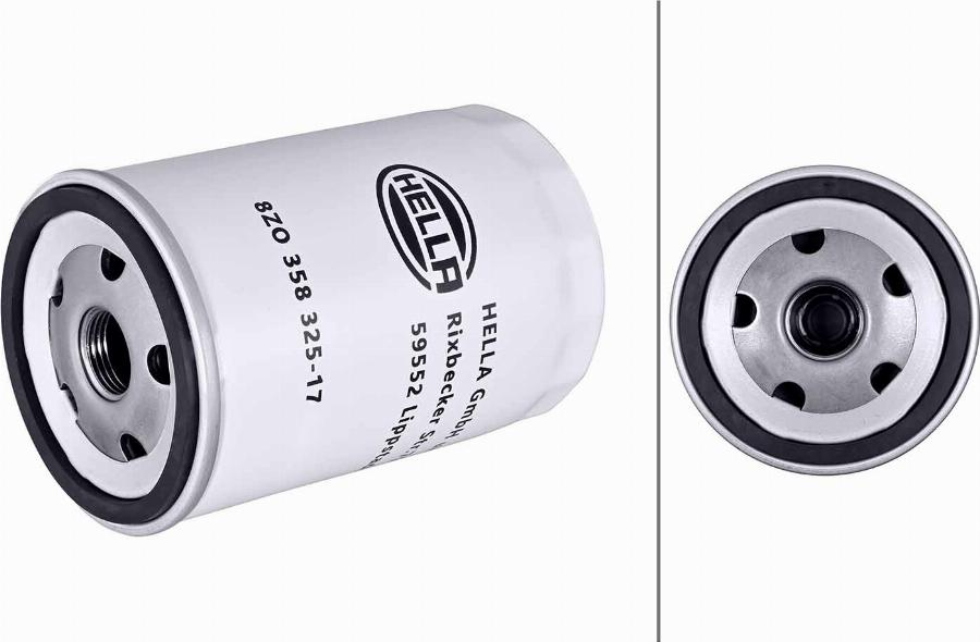 HELLA 8ZO 358 325-171 - Масляный фильтр abcparts.ee